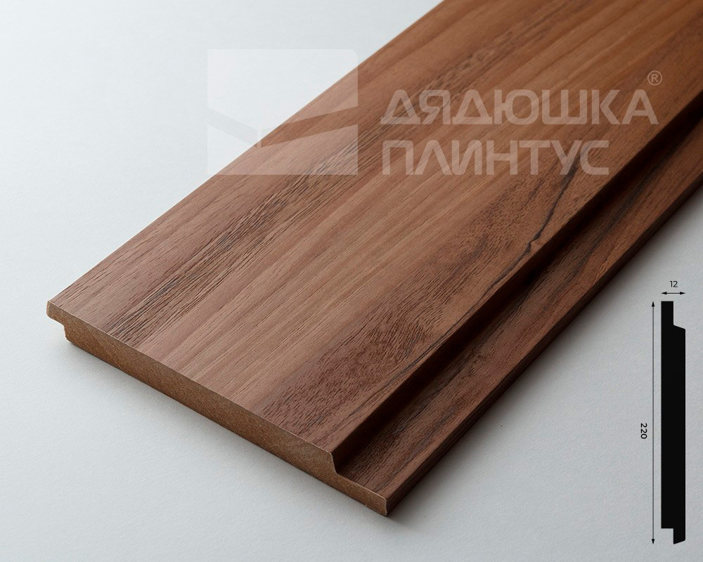 Панель МДФ ACUPAN 61.08.220503.92 плоская 12х220х2760 мм Орех светлый