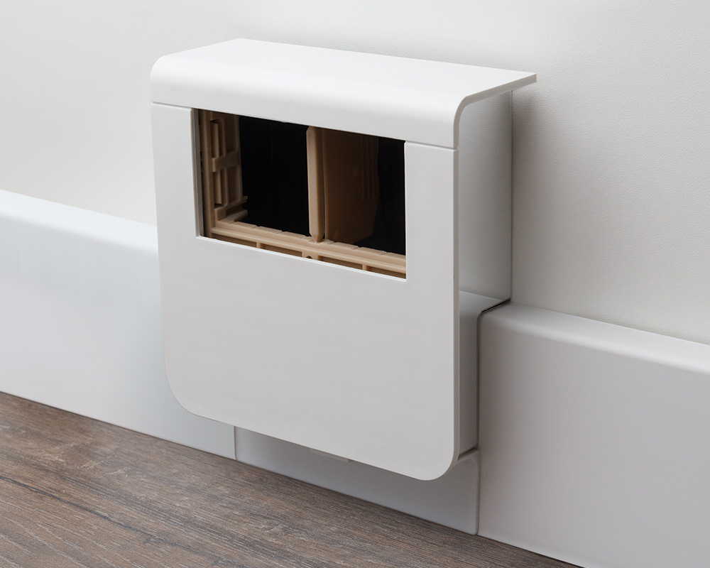 Декоративная накладка на монтажный бокс 1компл. Белый