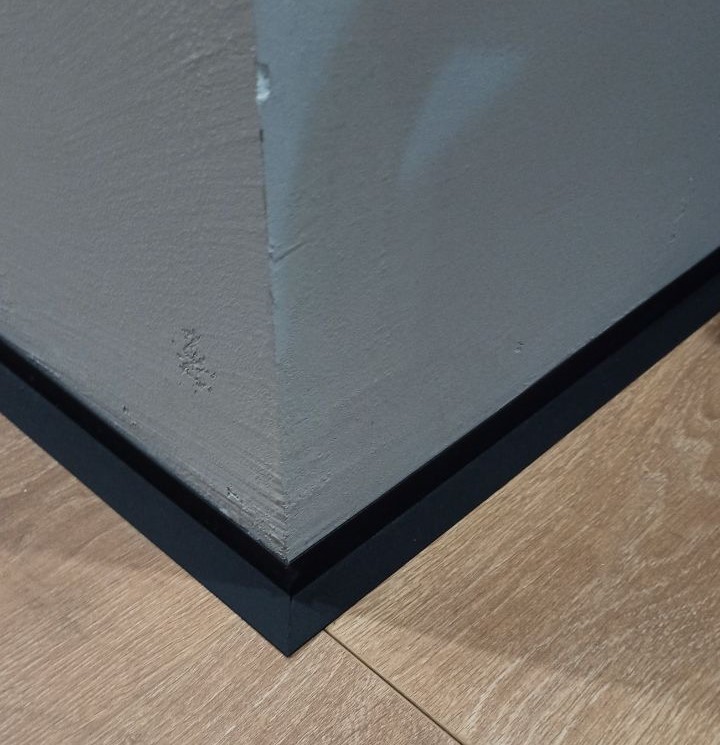 Микроплинтус SL16X25-03 16х25х1900мм Черный