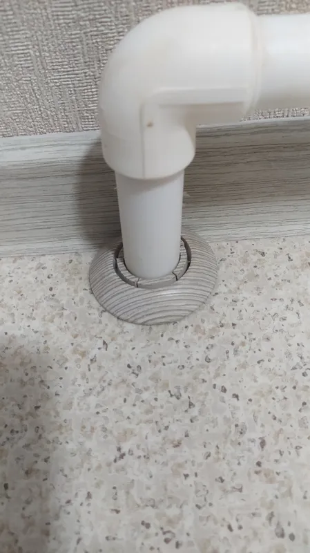 Розетта для труб ПВХ Cezar D22 M119 Клён