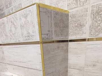 Латунный П-образный профиль 10 мм полированный MSPCLOL 10