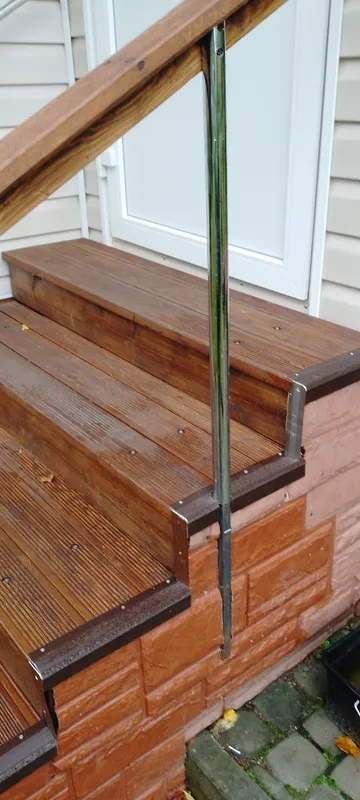 Порог угловой ПУ 02.1800.045 Дуб дымчатый