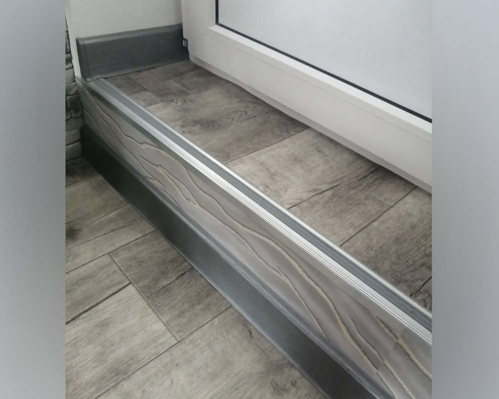 Порог одноуровневый ПС 08.900.04 Бронза