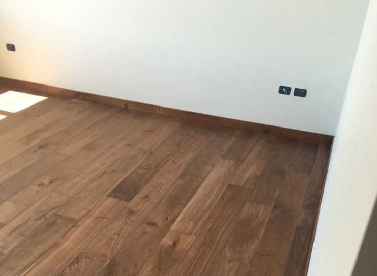 Плинтус МДФ Волшебная палочка. Гарден 60 мм. 207 Ясень бриллиантовый