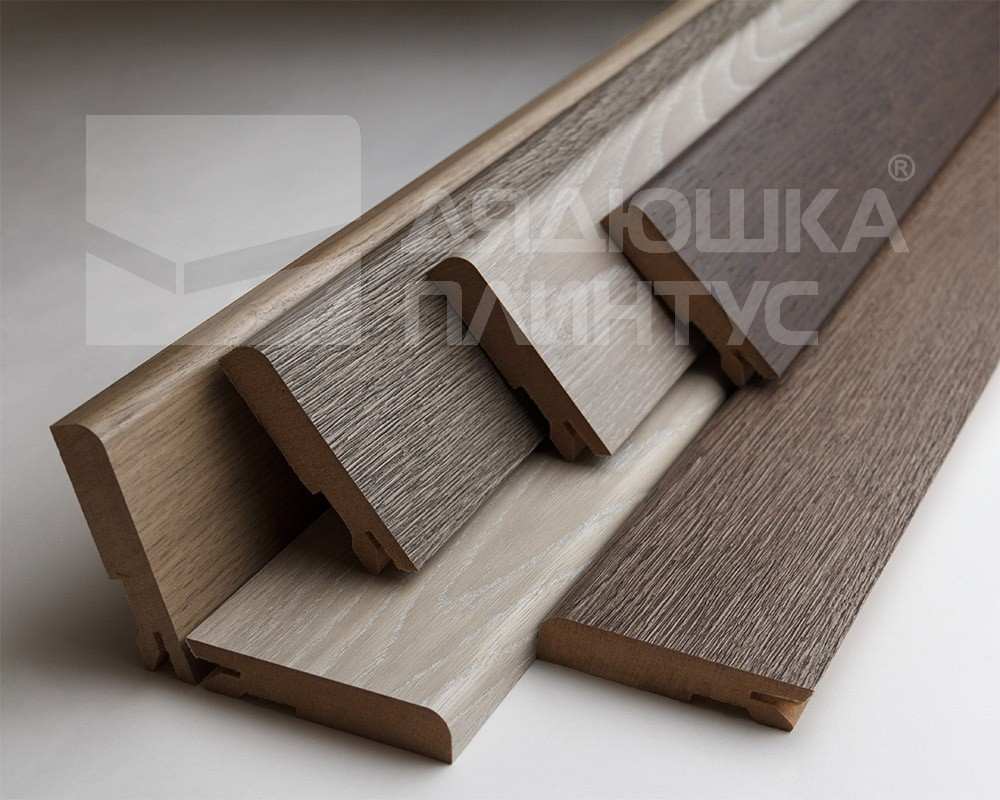 Плинтус МДФ Лука Пл 100-1МДФ.2700.Point line 24051 Лапачо африканское