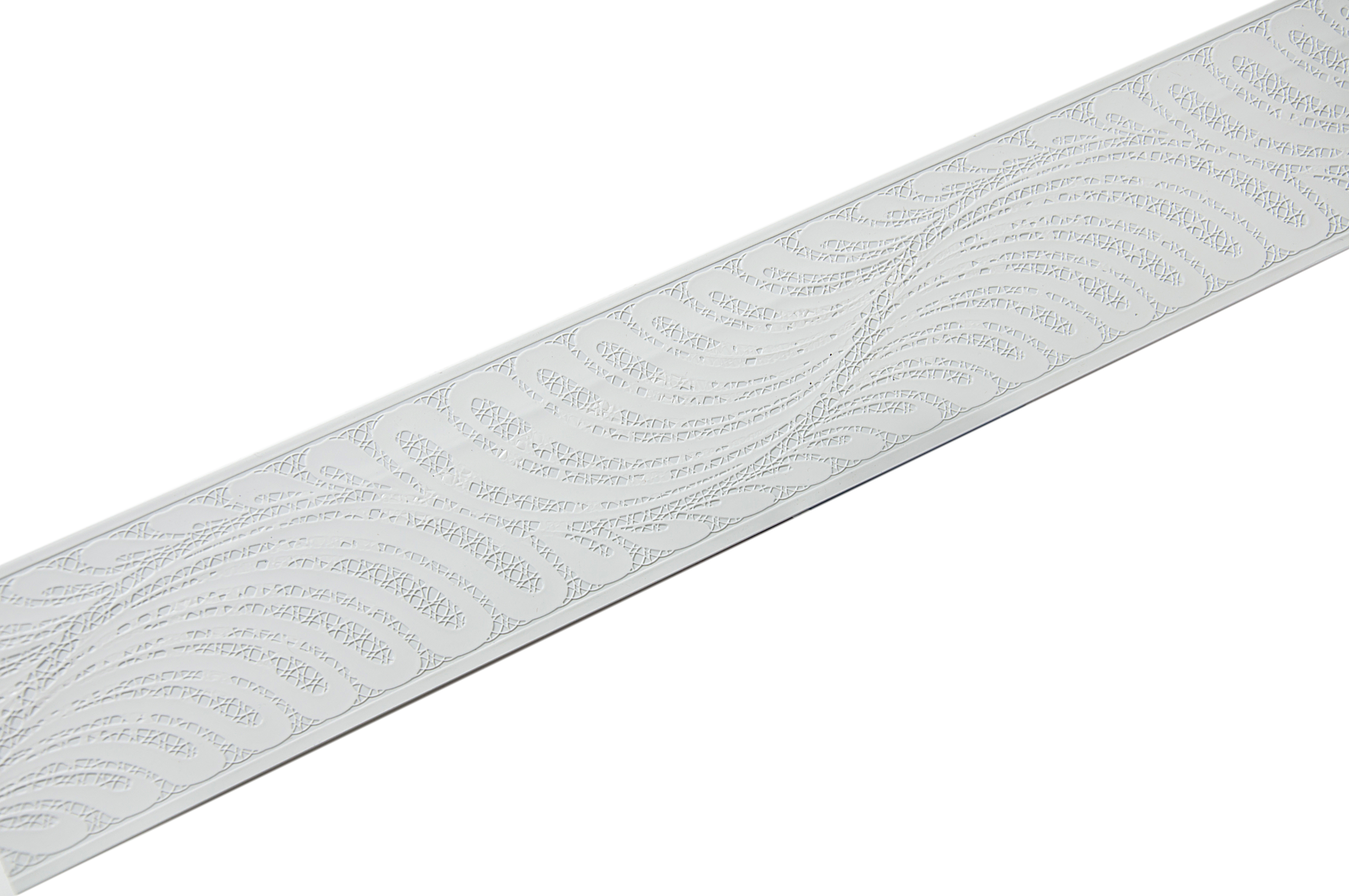 Планка ПВХ Жар-Птица МАГЕЛЛАН 7см 25м Белый лак. Цена за 1 метр