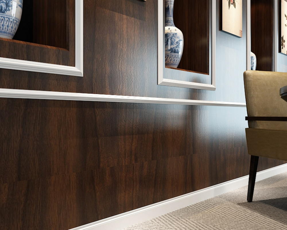 Молдинг Волшебная палочка MSST 103 10мм х 10мм х 2,0м Белый под покраску