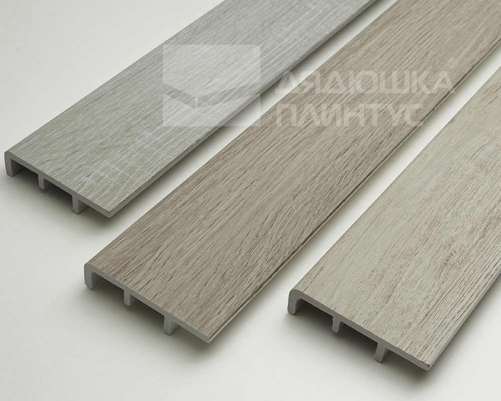 Плинтус ПВХ Рико Концепт 80мм 2,2м 80023