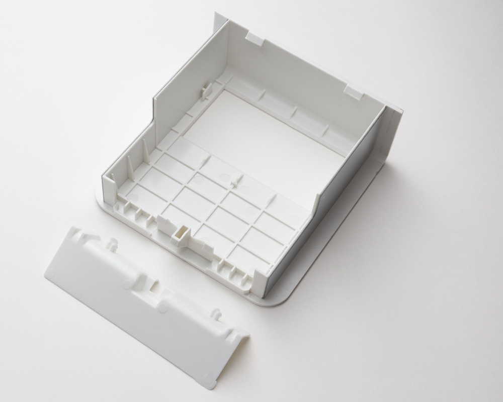Декоративная накладка на монтажный бокс 1компл. Белый