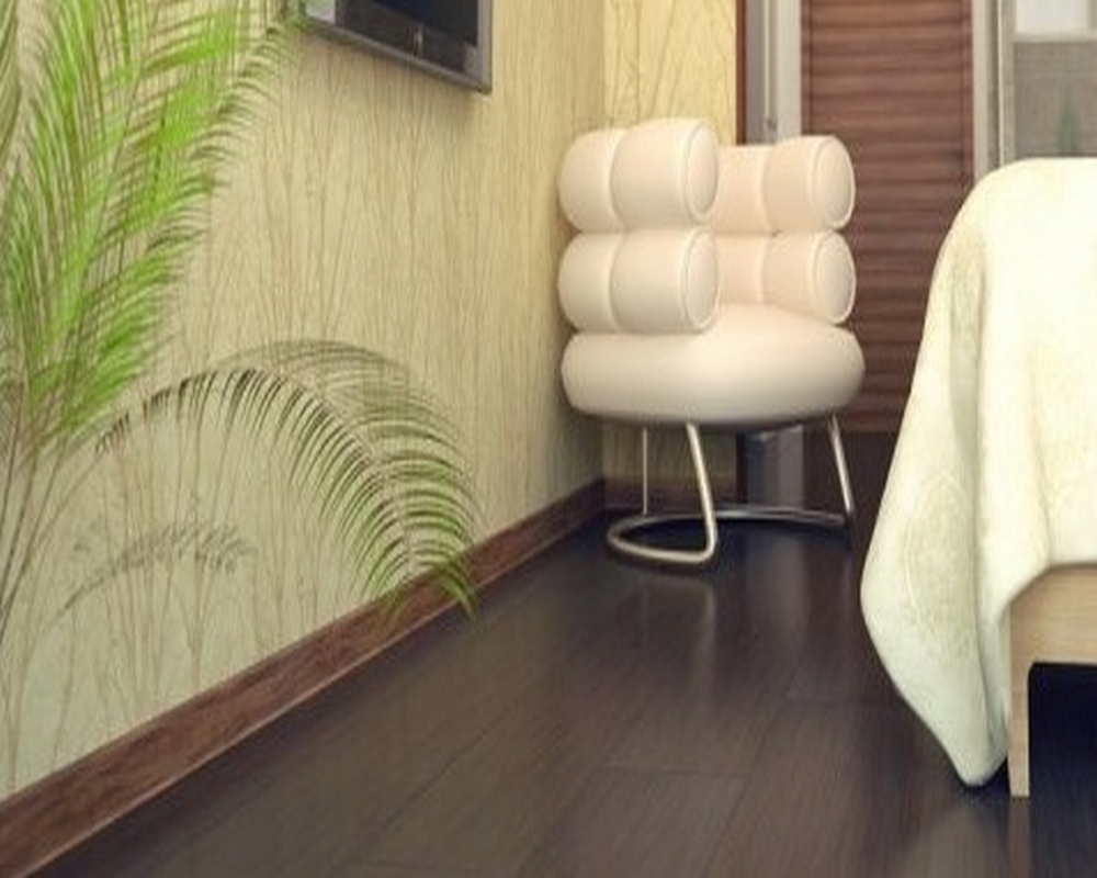 Плинтус ПВХ Идеал Классик 70мм 2,2м 321 Падук