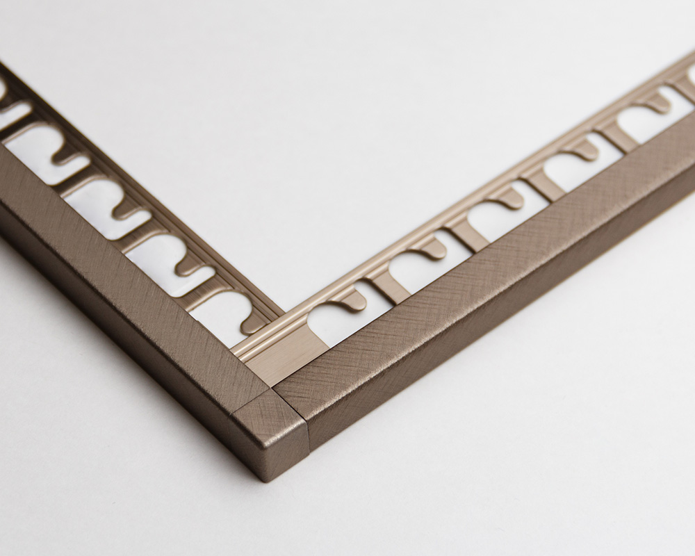 Капсула для прямоугол. профиля 10 мм Титан Tiltex CPJQSTX 10/2