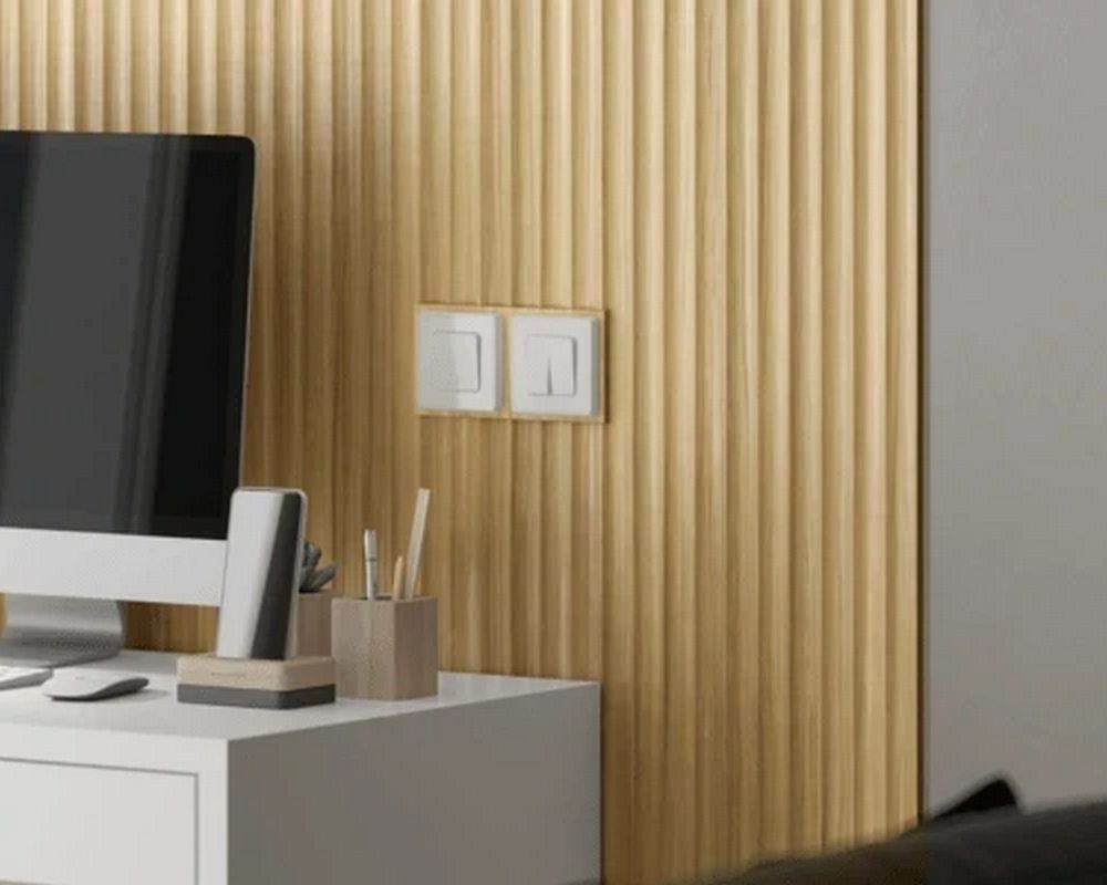 Панель МДФ ACUPAN 61.08.122506.93 волны 12х122х2760 мм Дуб Слик