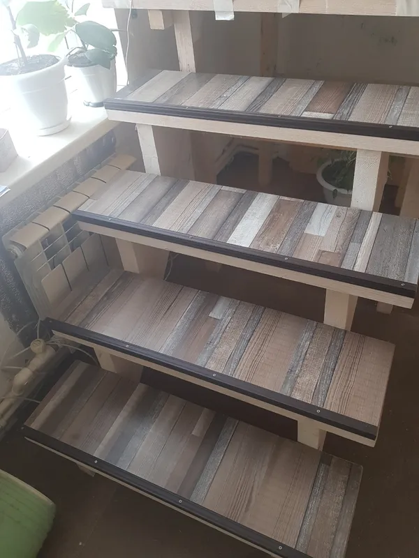 Порог угловой ПУ 04.2700.288 Орех