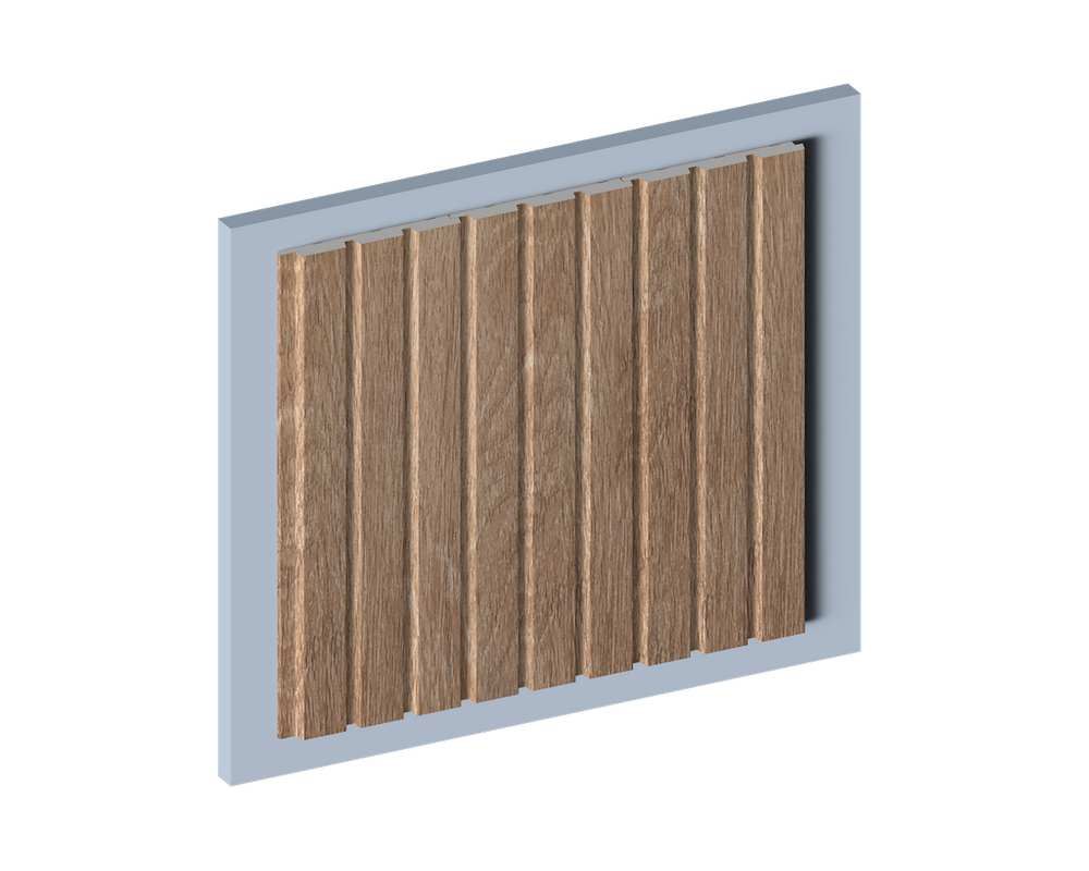 Панель LV124 BR416 HI WOOD 120,0мм х 12,0мм х 2,7м