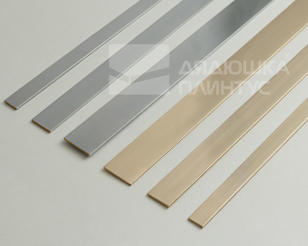 PVL87-01 Полоса латунь полированная 10мм *2.7м