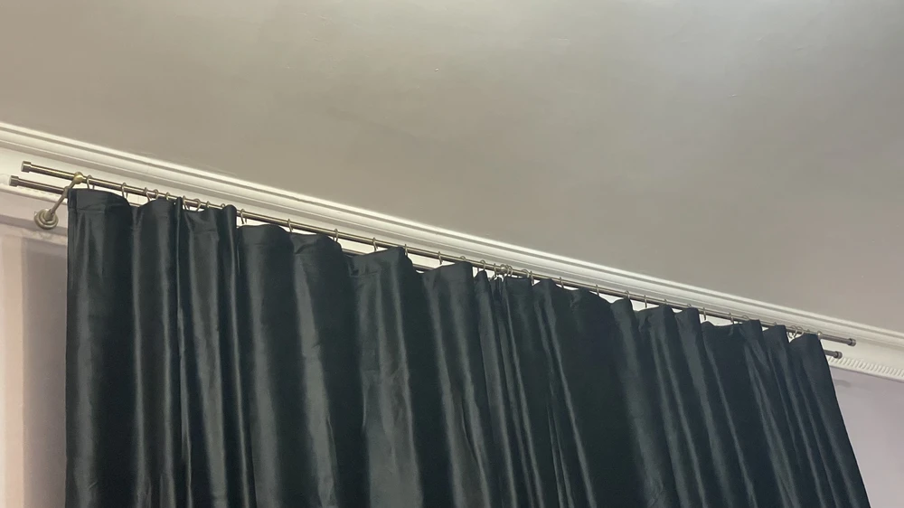 Карниз двухрядный кованый УЮТ d16мм 2,8м Бронза