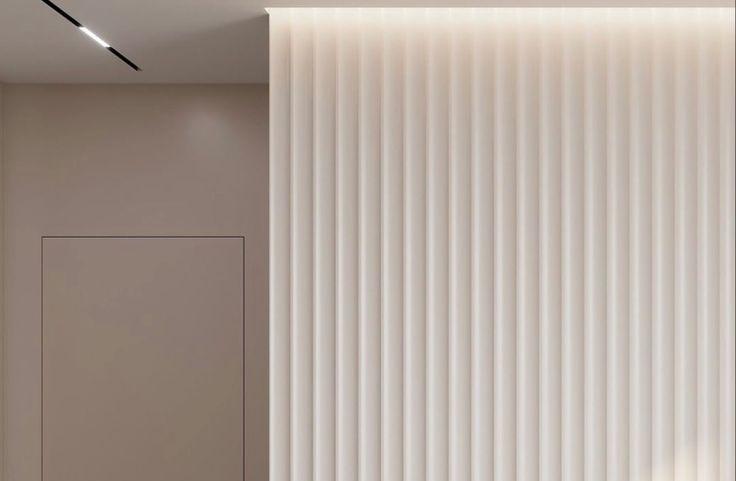 Стеновая панель МДФ. 2760*122*12мм AP122506.91 Белый под покраску