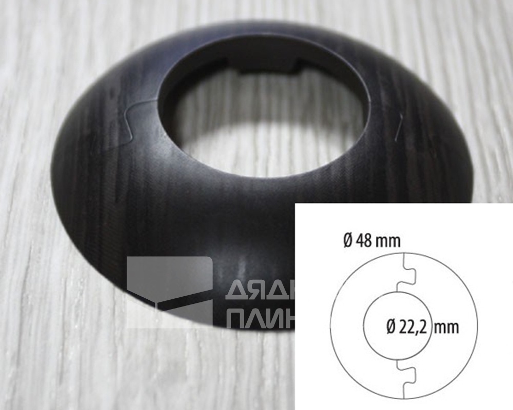 Розетка для труб D22 M158