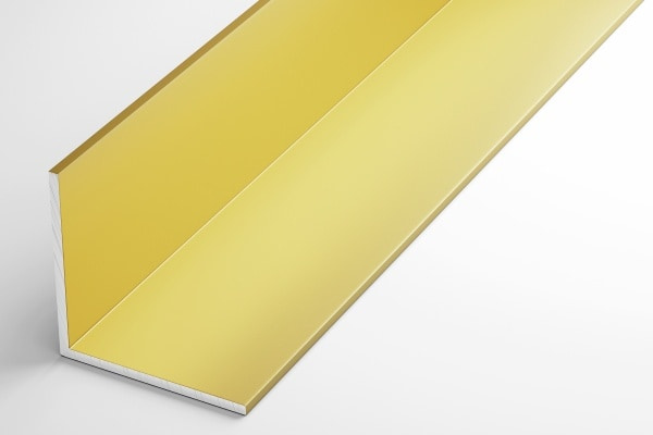 Уголок равнополочный 40*40 мм Уп 15.2000.502л Золото. Цена за 5 штук.