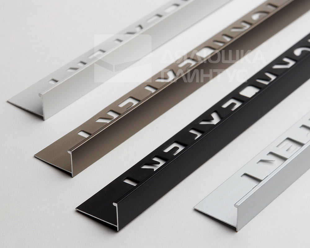 Профиль окантовочный Волшебная палочка Expert MSPKE 01K.2700.01KL 10мм 2,7м Серебро Люкс