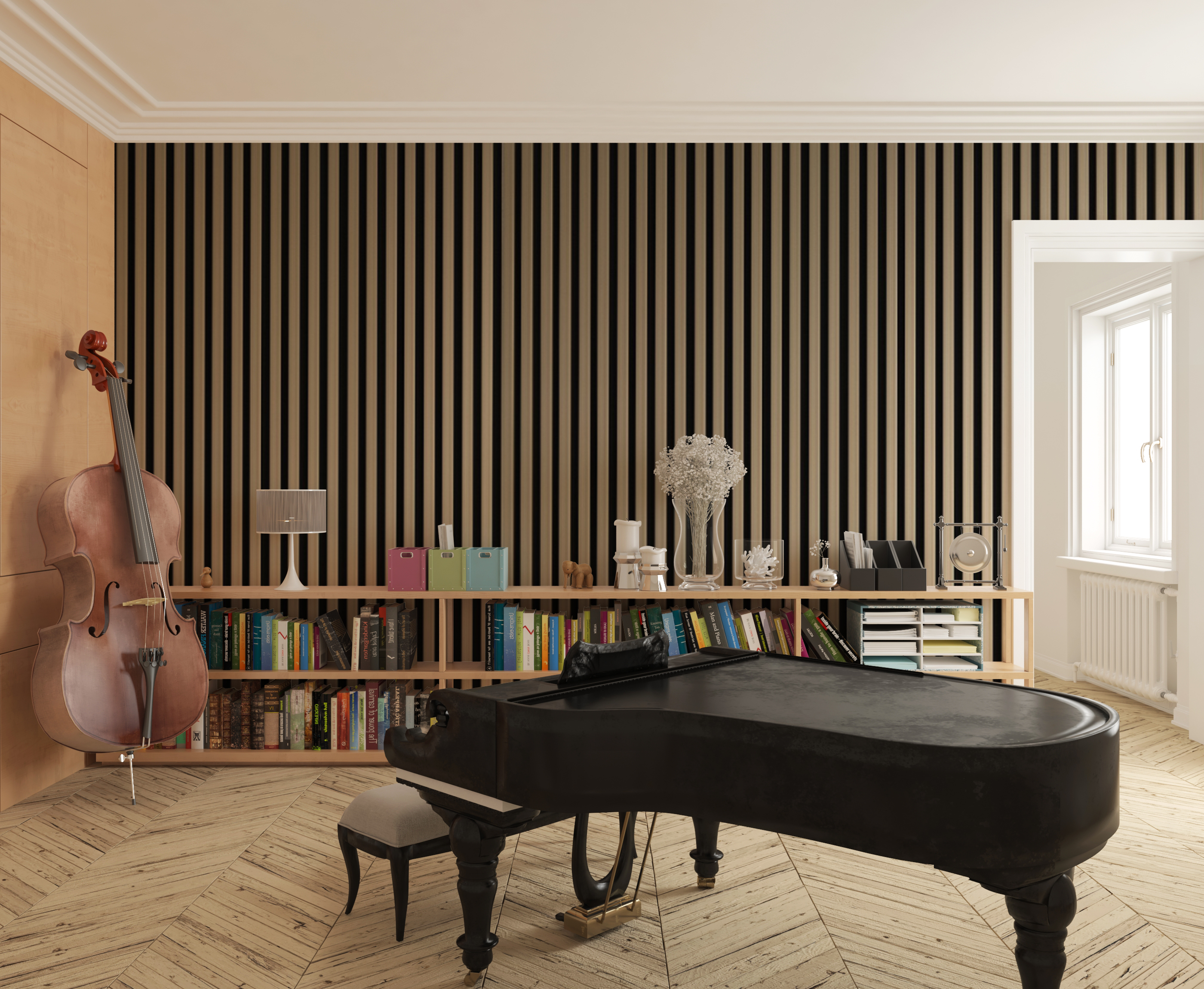 Панель LV124 BR416 HI WOOD 120,0мм х 12,0мм х 2,7м