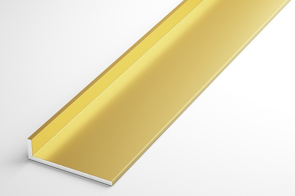Уголок разнополочный 40*10 мм Уп 13.2000.502л Золото. Цена за 5 штук.