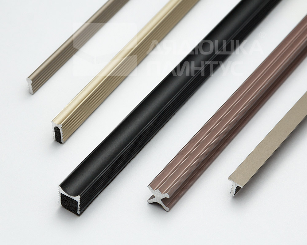 Алюминиевый теневой профиль для светодиодной ленты Decaro Engineering D007 Black 3,0 м