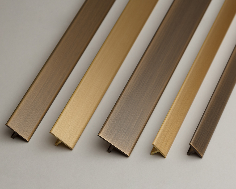 Порог одноуровневый латунный Progress PCROB 269 26 мм 2,7 м Бронза