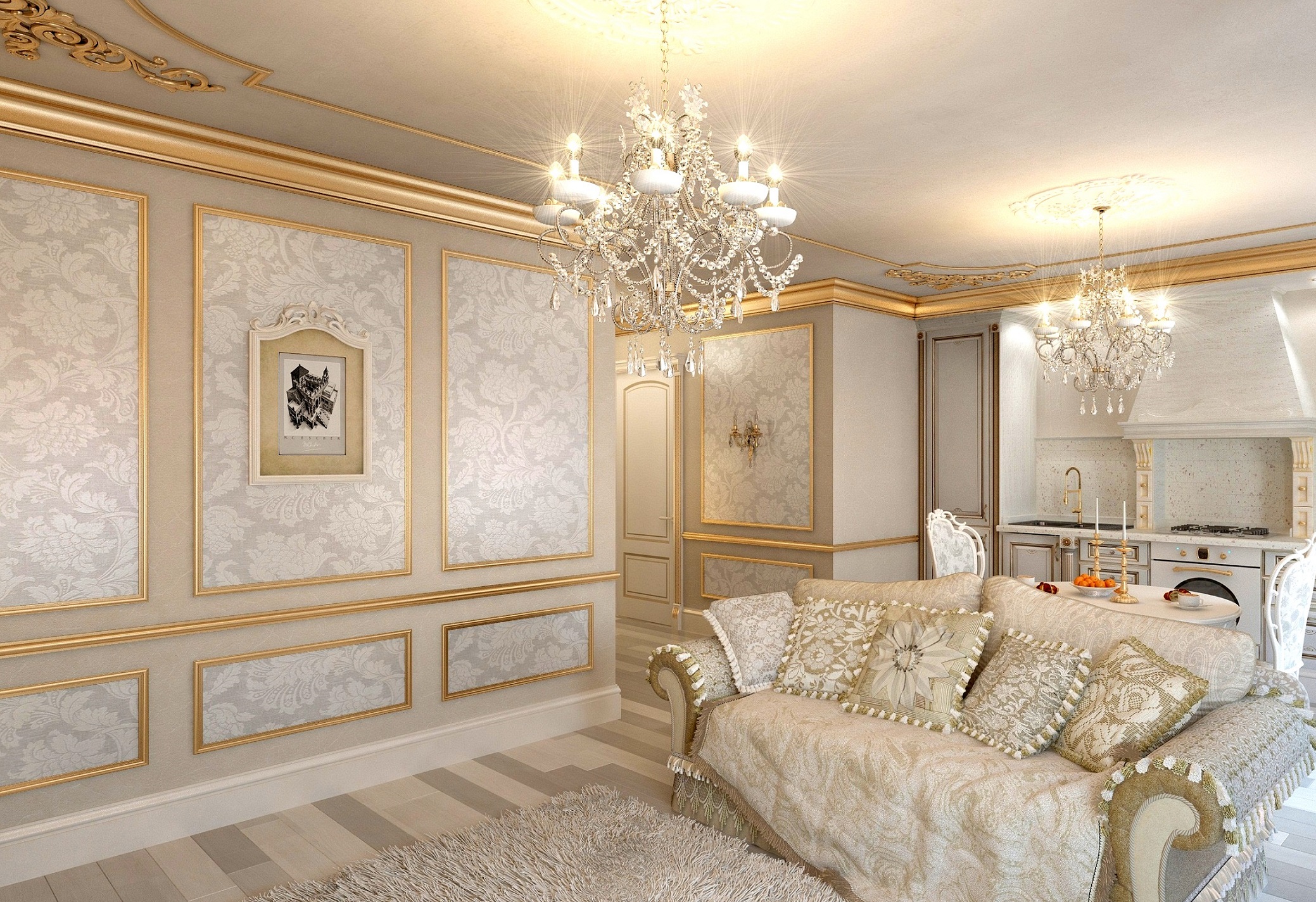 Профиль интерьерный 60*20 Дубай ПИ60Д