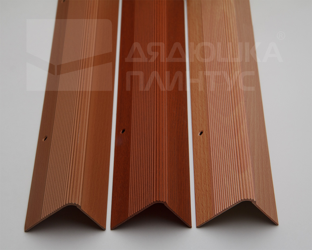 Порог угловой ПУ 02.1800.04л Бронза