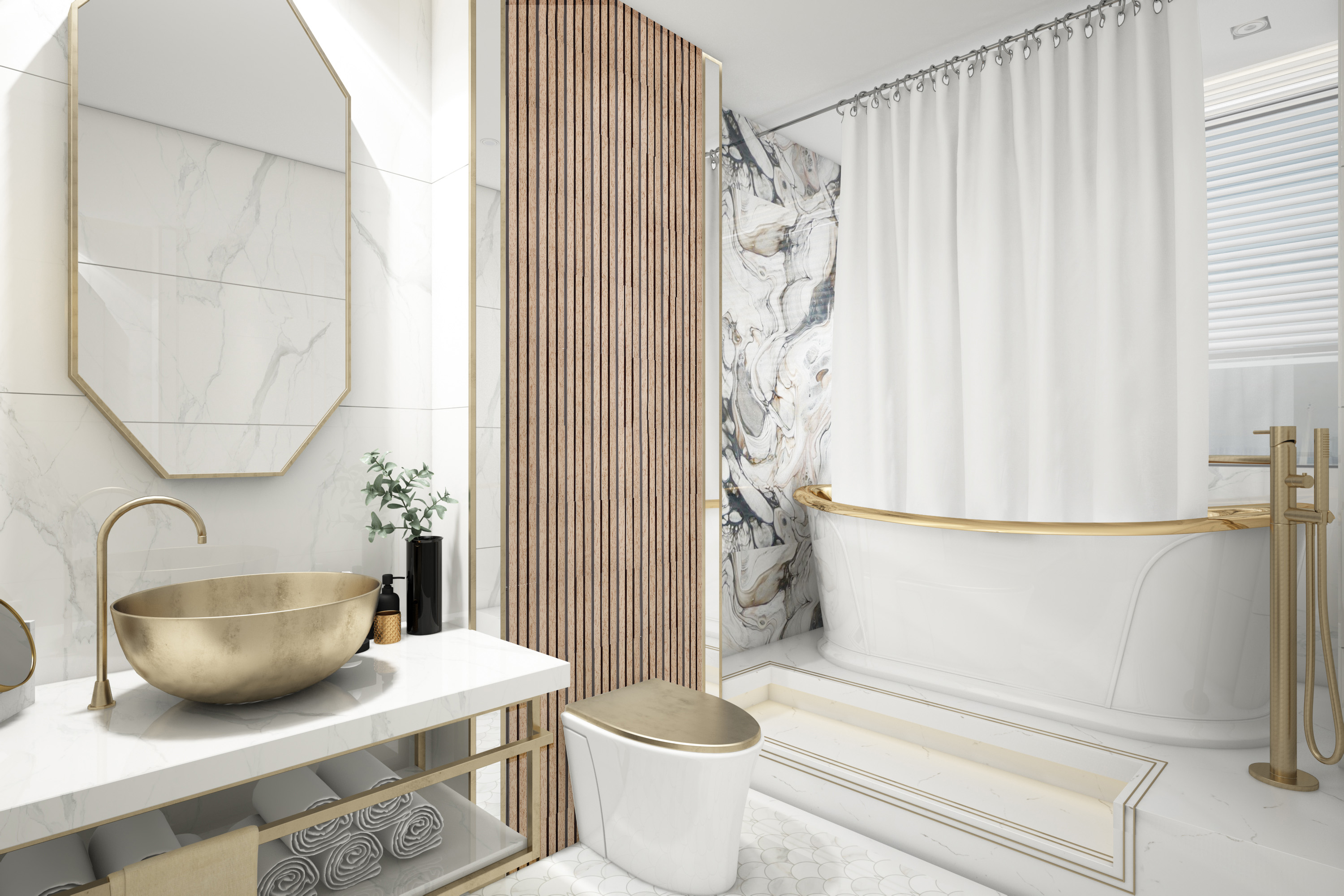 Панель LV124 BR416 HI WOOD 120,0мм х 12,0мм х 2,7м