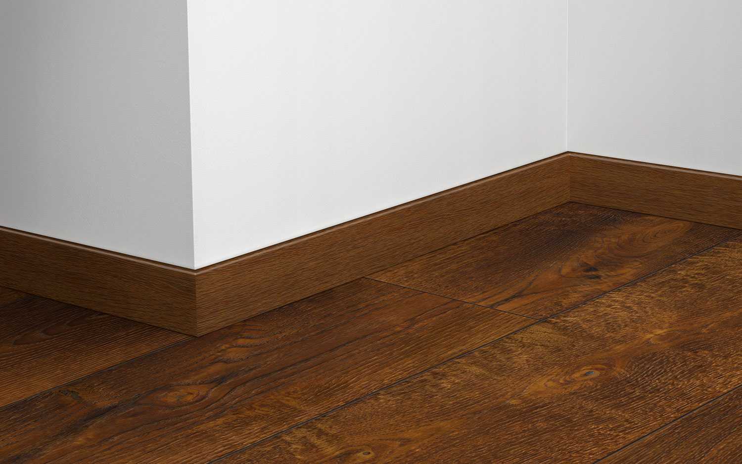 Плинтус МДФ Волшебная палочка. Гарден 60 мм. 207 Ясень бриллиантовый