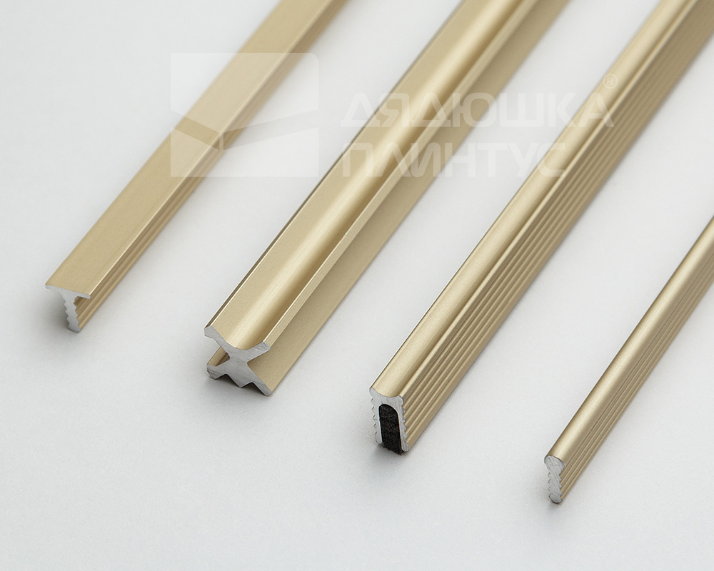 Теневой профиль Decaro Engineering D009.2A Латунь 3,0 м