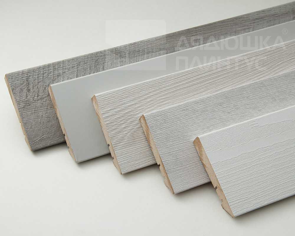 Плинтус МДФ Волшебная палочка. Гарден. 263 Санторини белый