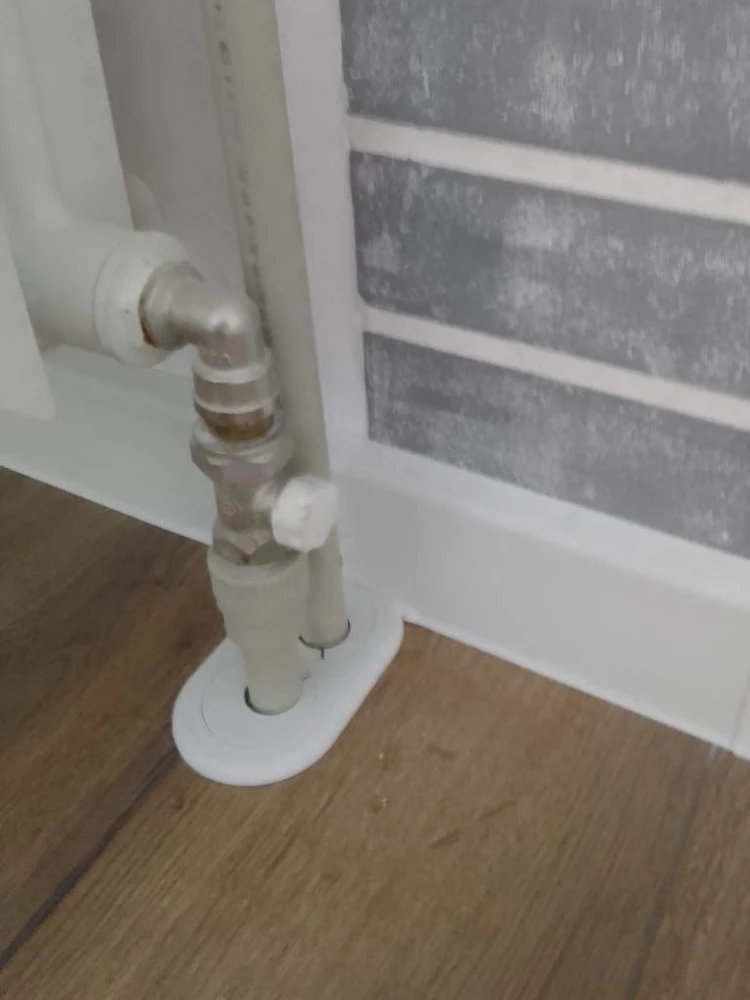 Двойной обвод для труб ПВХ d20 Бежевый