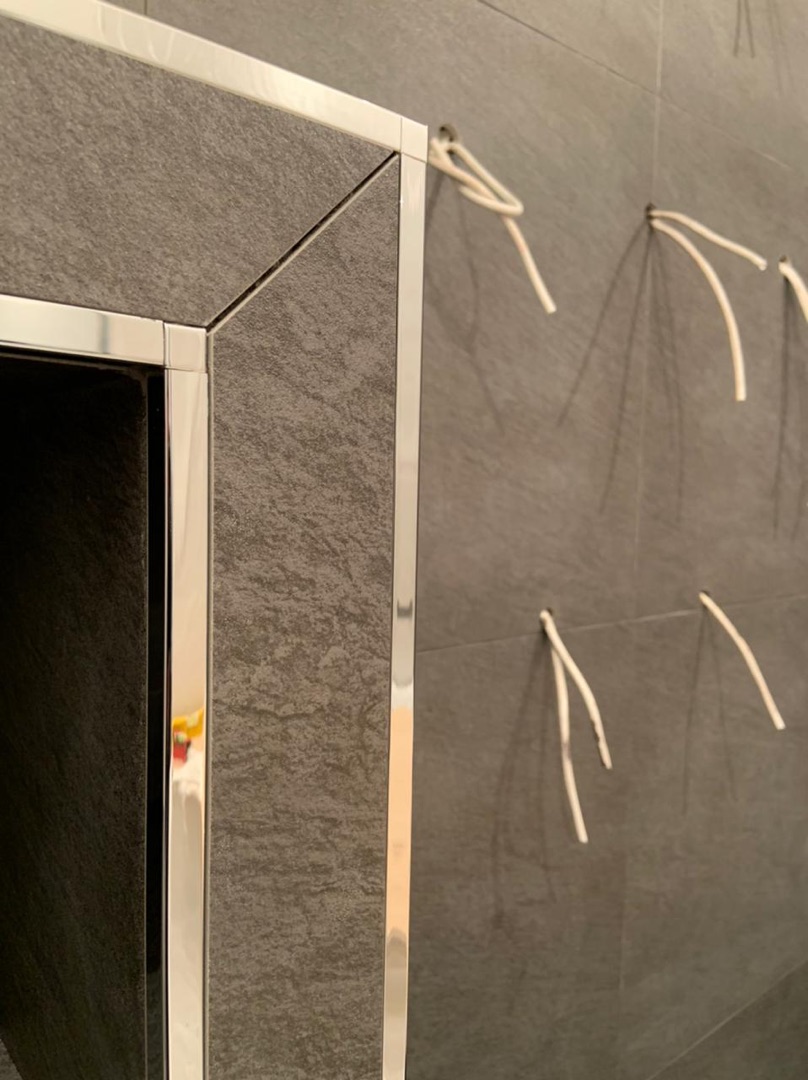 Капсула для прямоугол. профиля 10 мм Титан Tiltex CPJQSTX 10/2