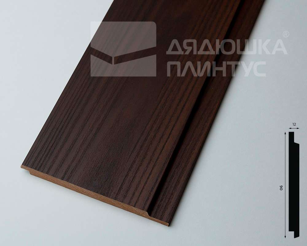 Панель МДФ ACUPAN 61.08.90503.94 плоская 12х90х2760 мм Эльм коричневый